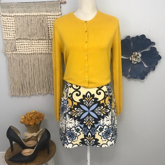 Zara floral mod print skirt - Picture 7 of 8